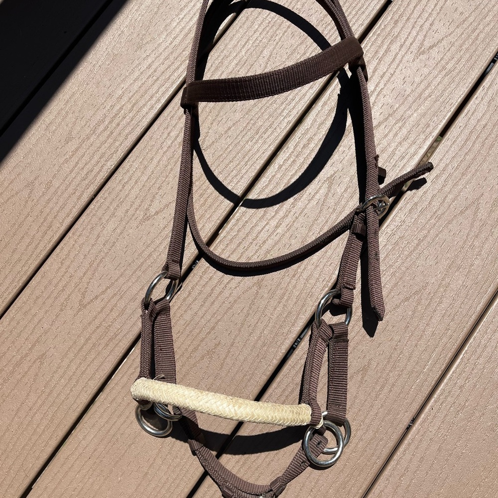 Nylon Bosal Bitless bridle